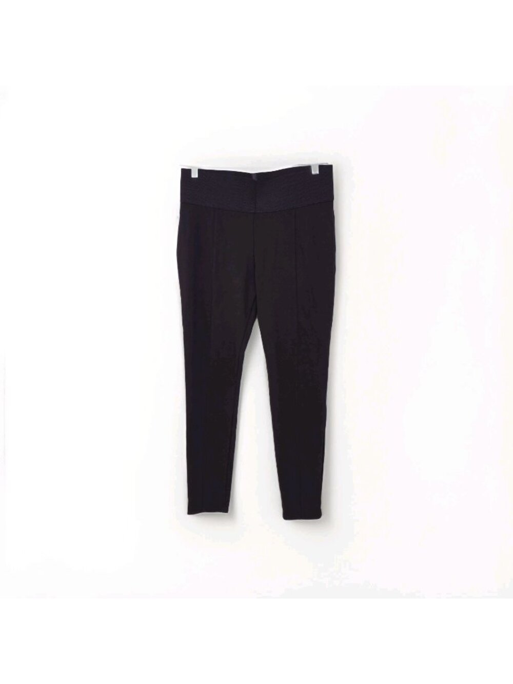 Nygard Slims Pants Women L Brown High Waist Leggings Stretch Travel Pull On Edgy